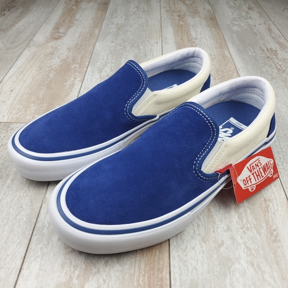 Vans Slip On Pro Navy/Classic White